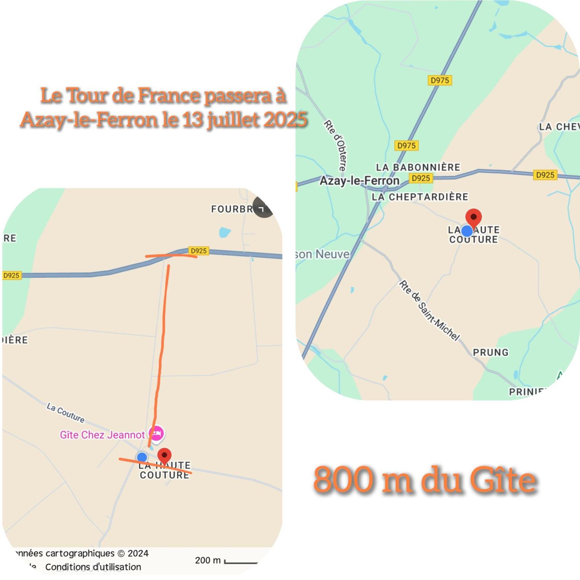 Gite Chez Jeannot Azay-le-Ferron Ngoại thất bức ảnh